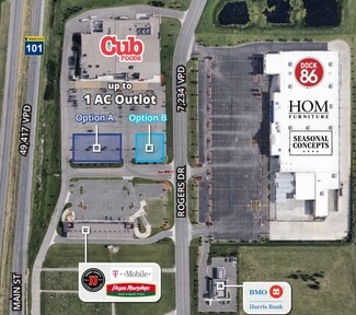 Plus de détails pour 13855 Rogers Dr, Rogers, MN - Terrain à louer