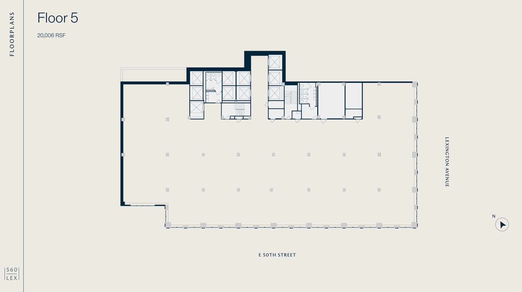 560 Lexington Ave, New York, NY à louer Plan d’étage– Image 1 sur 1