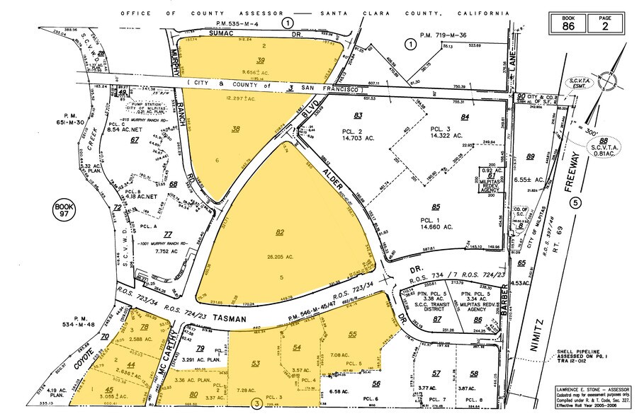 888 Tasman Dr, Milpitas, CA à louer - Plan cadastral – Image 2 sur 4