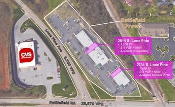 2900 E Battlefield St, Springfield, MO à louer Aérien– Image 1 sur 2