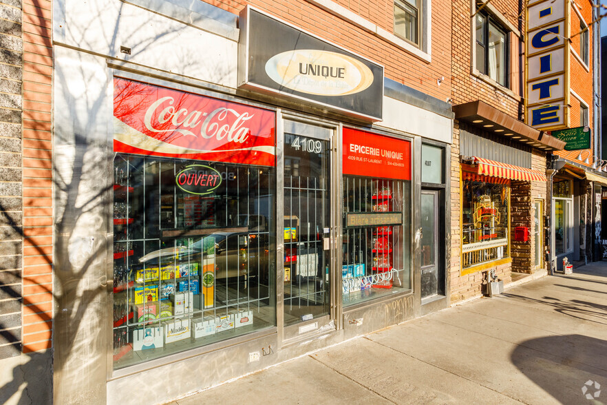 4107-4109 Boul Saint-Laurent, Montréal, QC à louer - Photo de l’immeuble – Image 1 sur 1