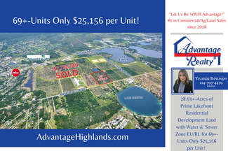 Plus de détails pour 887 Memorial dr, Avon Park, FL - Terrain à vendre
