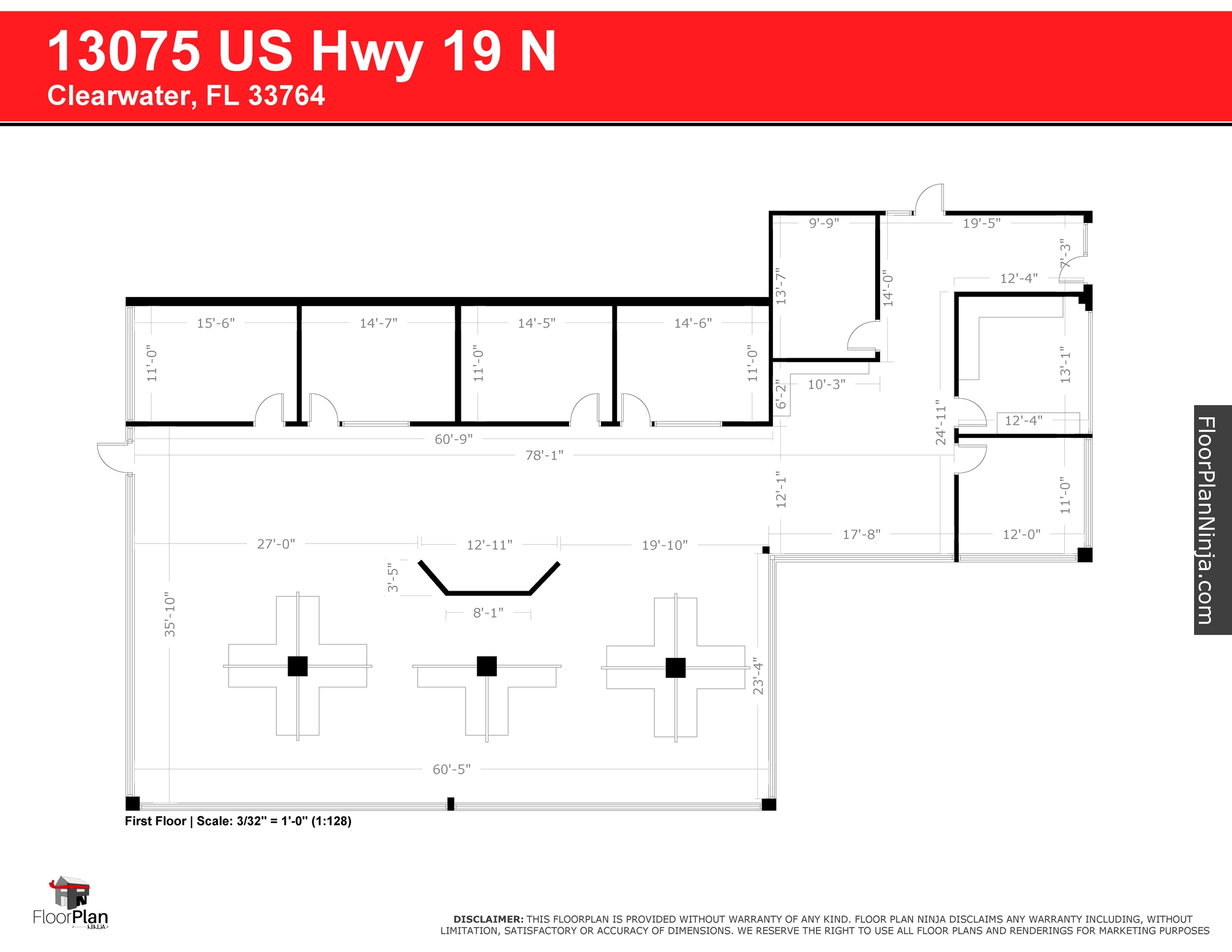 13075 US Highway 19 N, Clearwater, FL à louer Photo intérieure– Image 1 sur 1