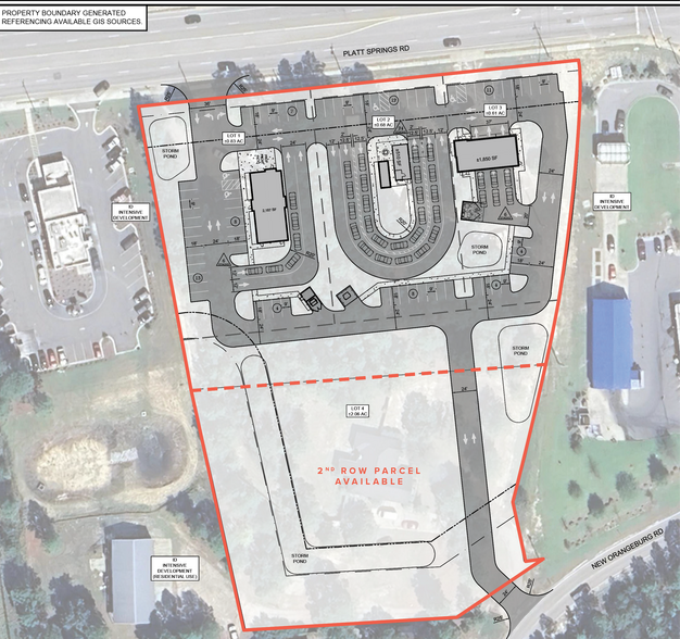 5409 Platt Springs Rd, Lexington, SC à louer - Photo de l’immeuble – Image 2 sur 2