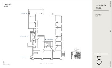 730 N Franklin St, Chicago, IL à louer Plan d’étage– Image 1 sur 1