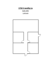 1730 S Jentilly Ln, Tempe, AZ à louer Plan d’étage– Image 1 sur 1