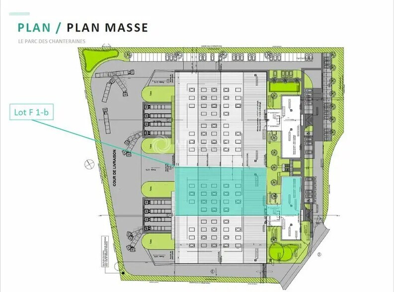 Local d’activités dans Gennevilliers à louer - Plan de site – Image 3 sur 6