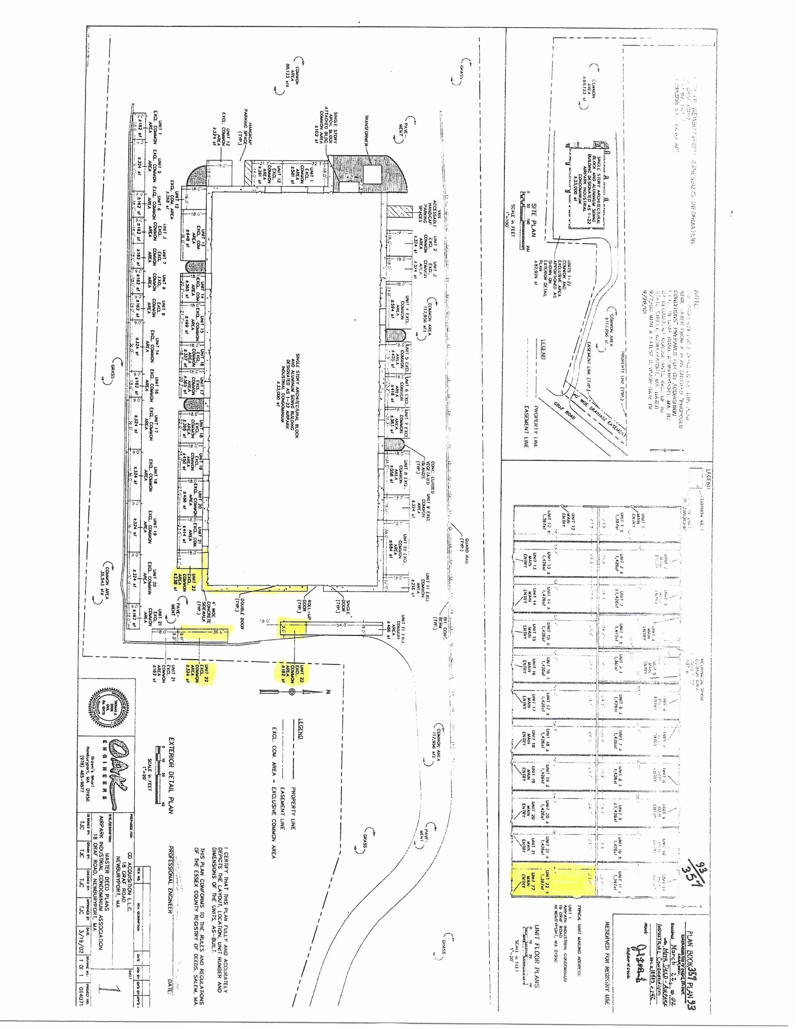 18 Henry Graf Jr Rd, Newburyport, MA à louer Plan de site– Image 1 sur 1