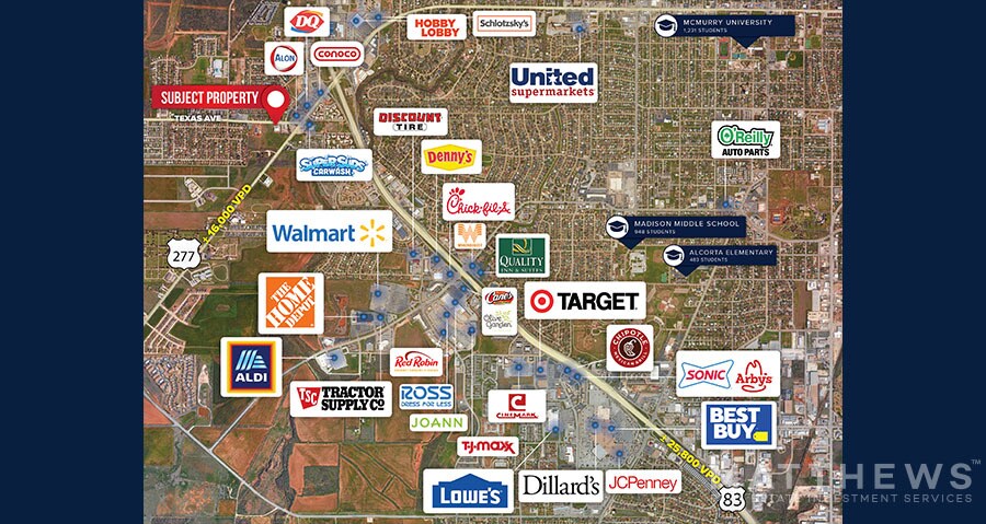 5201 Texas Ave, Abilene, TX à louer - Photo de l’immeuble – Image 3 sur 4