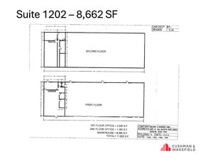 5829 W Sam Houston Pky N, Houston, TX à louer Plan d’étage– Image 1 sur 1