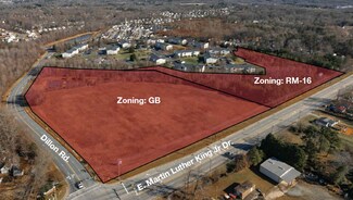 Plus de détails pour 3303 & 3317 E Martin Luther King Jr Dr, High Point, NC - Terrain à vendre