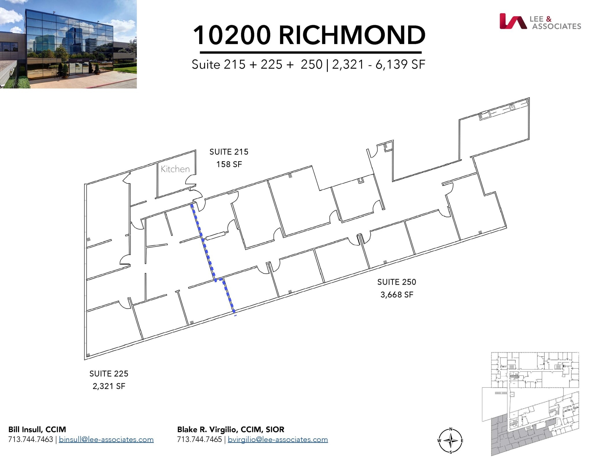 10200 Richmond Ave, Houston, TX à louer Plan d’étage– Image 1 sur 2