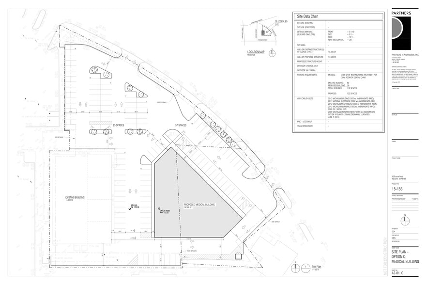 50 Ecorse Rd, Ypsilanti, MI à louer - Plan de site – Image 3 sur 8
