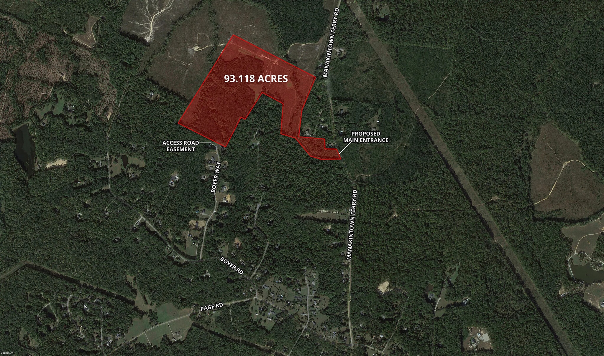 0 Manakintown Ferry Road, Powhatan, VA à vendre Plan cadastral– Image 1 sur 5