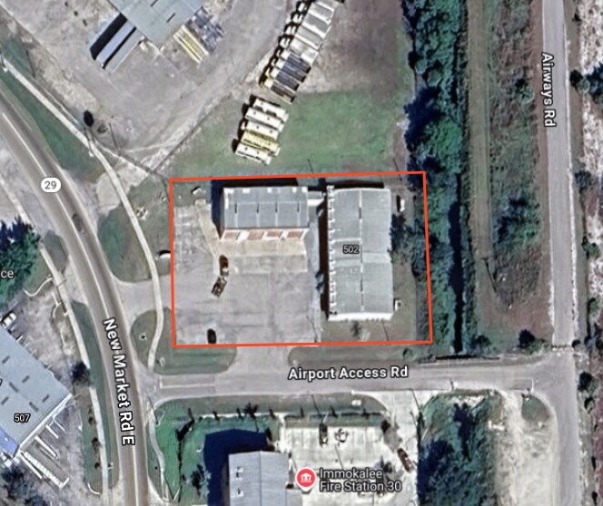 502 New Market Rd E, Immokalee, FL à louer - Aérien – Image 2 sur 5