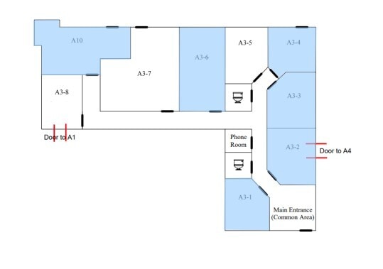 5000 W Oakey Blvd, Las Vegas, NV à louer Plan d’étage– Image 1 sur 1