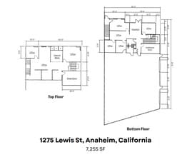 1275 S Lewis St, Anaheim, CA à louer Plan d’étage– Image 1 sur 1