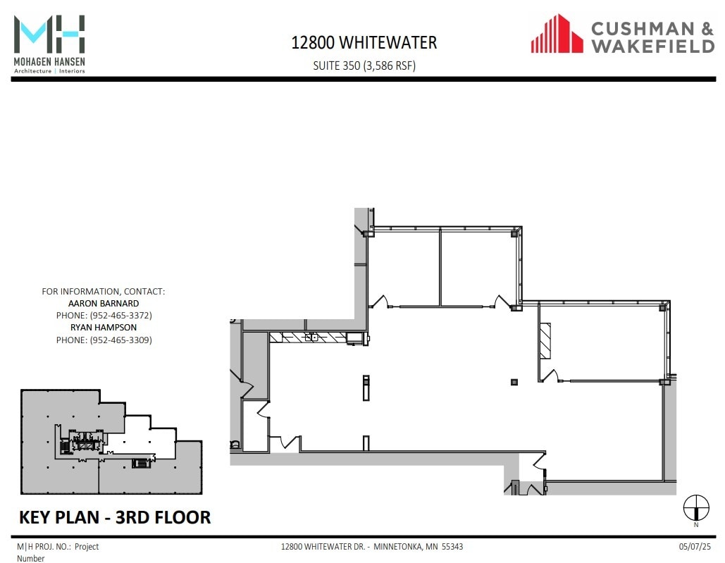 12900 Whitewater Dr, Minnetonka, MN à louer Plan d’étage– Image 1 sur 1
