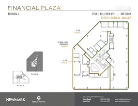 7730 E Belleview Ave, Greenwood Village, CO à louer Plan d’étage– Image 2 sur 2