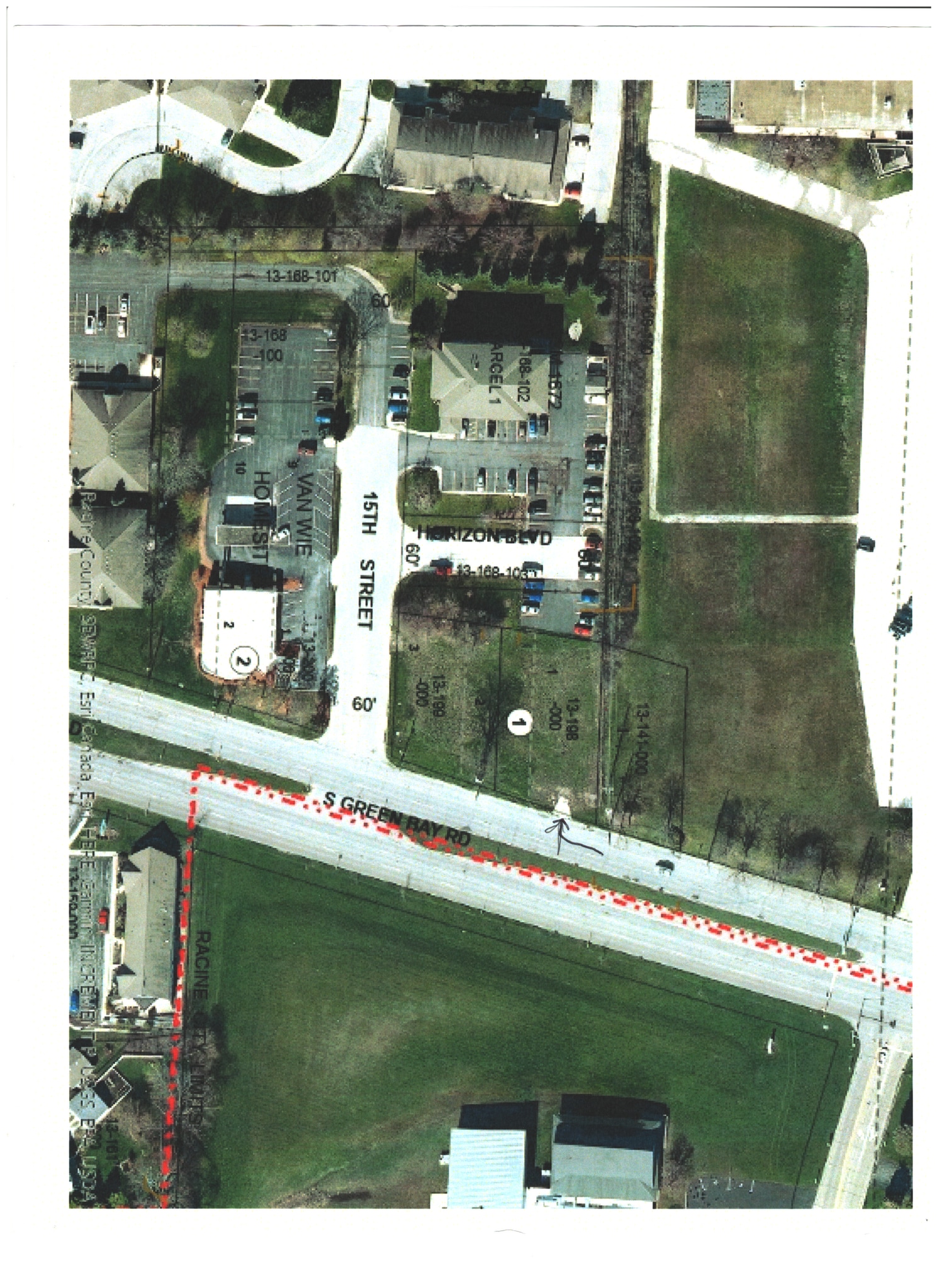 1440-1448 S Green Bay Rd, Mount Pleasant, WI à vendre Photo de l’immeuble– Image 1 sur 2