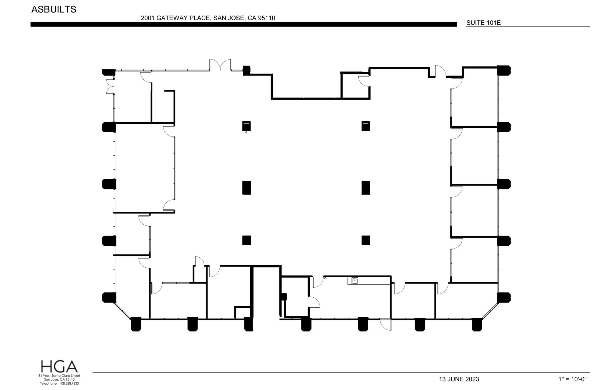 2033 Gateway Pl, San Jose, CA à louer Plan d’étage– Image 1 sur 1