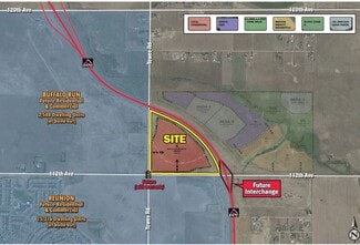 Plus de détails pour 112th Ave & Tower Rd Ave, Commerce City, CO - Terrain à vendre