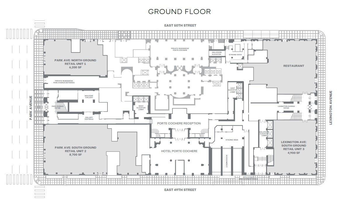 301 Park Ave, New York, NY à louer Plan d’étage– Image 1 sur 1