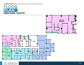 7825 Washington Ave S, Minneapolis, MN à louer Plan d’étage– Image 1 sur 1