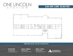 9380 Station St, Lone Tree, CO à louer Plan d’étage– Image 1 sur 3
