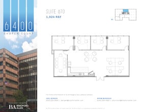 6400 Shafer Ct, Rosemont, IL à louer Plan d’étage– Image 1 sur 1
