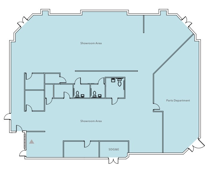 499 N Hale Ave, Escondido, CA à louer Plan d’étage– Image 1 sur 2