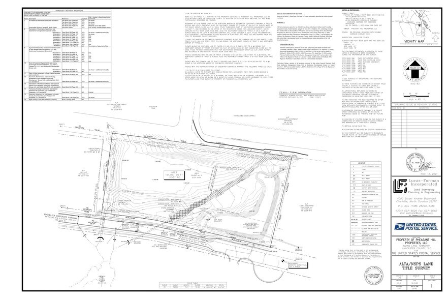1100 Edgewater Corporate Pky, Indian Land, SC à vendre - Plan de site – Image 3 sur 3