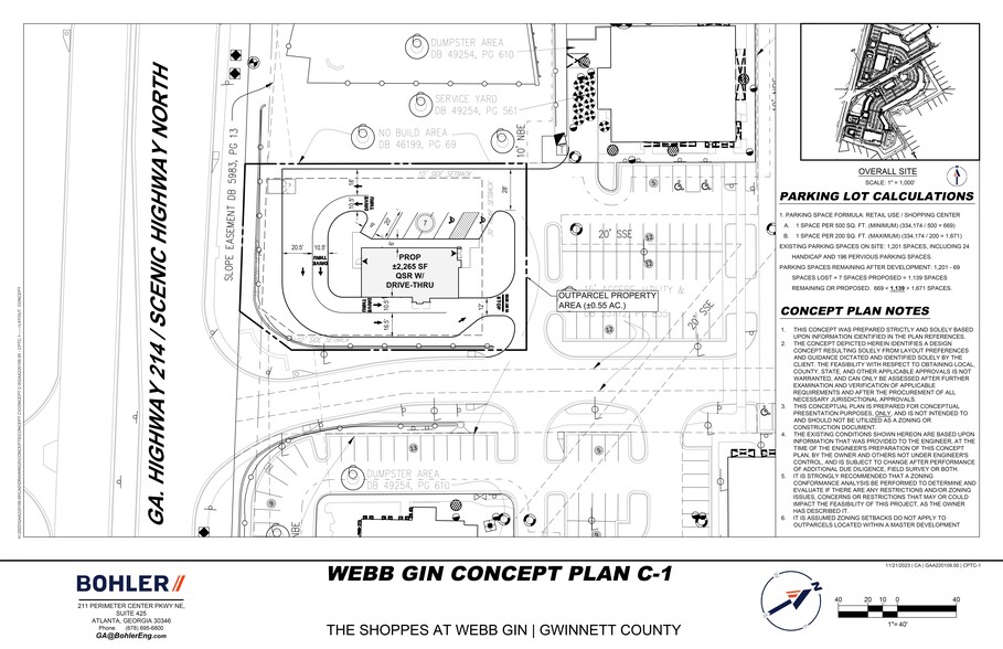 1350 Scenic Hwy N, Snellville, GA à louer - Plan de site – Image 1 sur 2