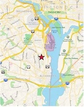 410-420 Calvert Ave, Alexandria, VA - VUE AÉRIENNE vue de carte