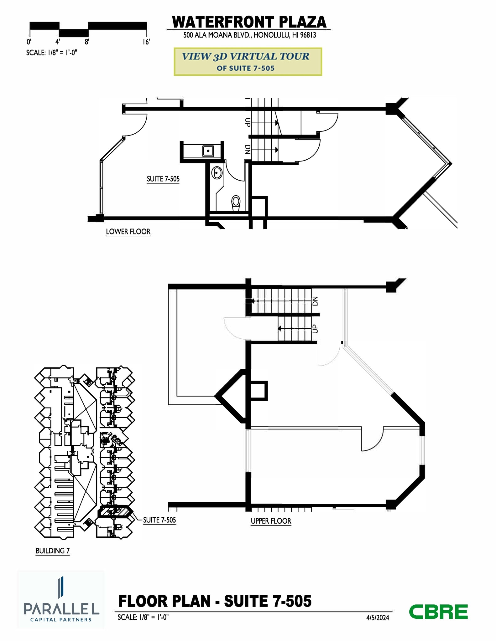500 Ala Moana Blvd, Honolulu, HI à louer Plan de site– Image 1 sur 1
