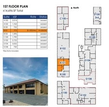 3150 N 24th St, Phoenix, AZ à louer Plan d’étage– Image 1 sur 1