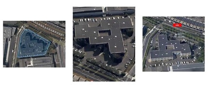 54 Av Du Vieu Chemin De Saint Denis, Villeneuve-la-Garenne, HDS - Vue aérienne  vue de carte