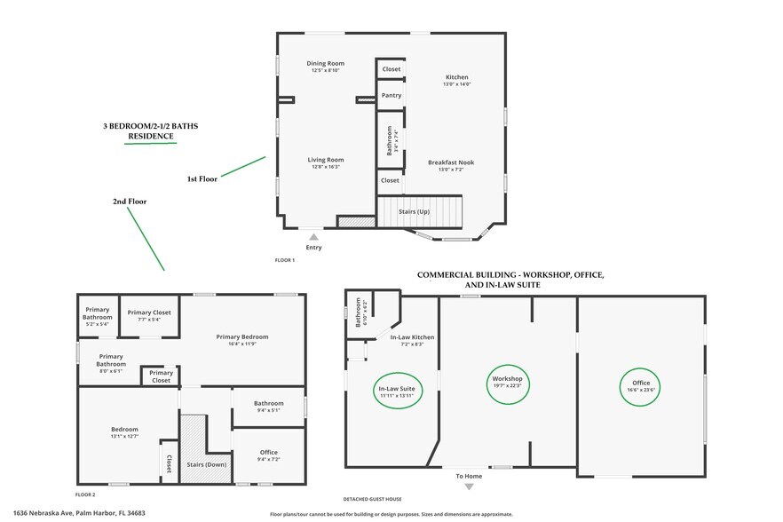1636-1640 Nebraska Ave, Palm Harbor, FL à vendre - Plan d’étage – Image 2 sur 43