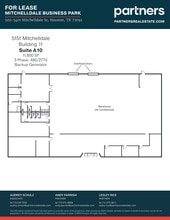 5151 Mitchelldale St, Houston, TX à louer Plan de site– Image 1 sur 1