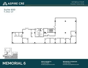 738 Highway 6 S, Houston, TX à louer Plan d’étage– Image 1 sur 1