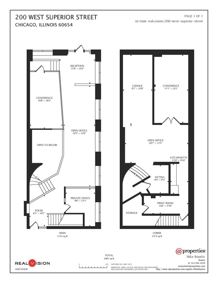 200 W Superior St, Chicago, IL 60654 - Lot 103 -  - Plan d’étage - Image 1 of 15
