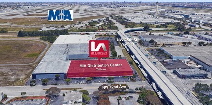 2501-2545 NW 72nd Ave, Miami, FL - VUE AÉRIENNE  vue de carte