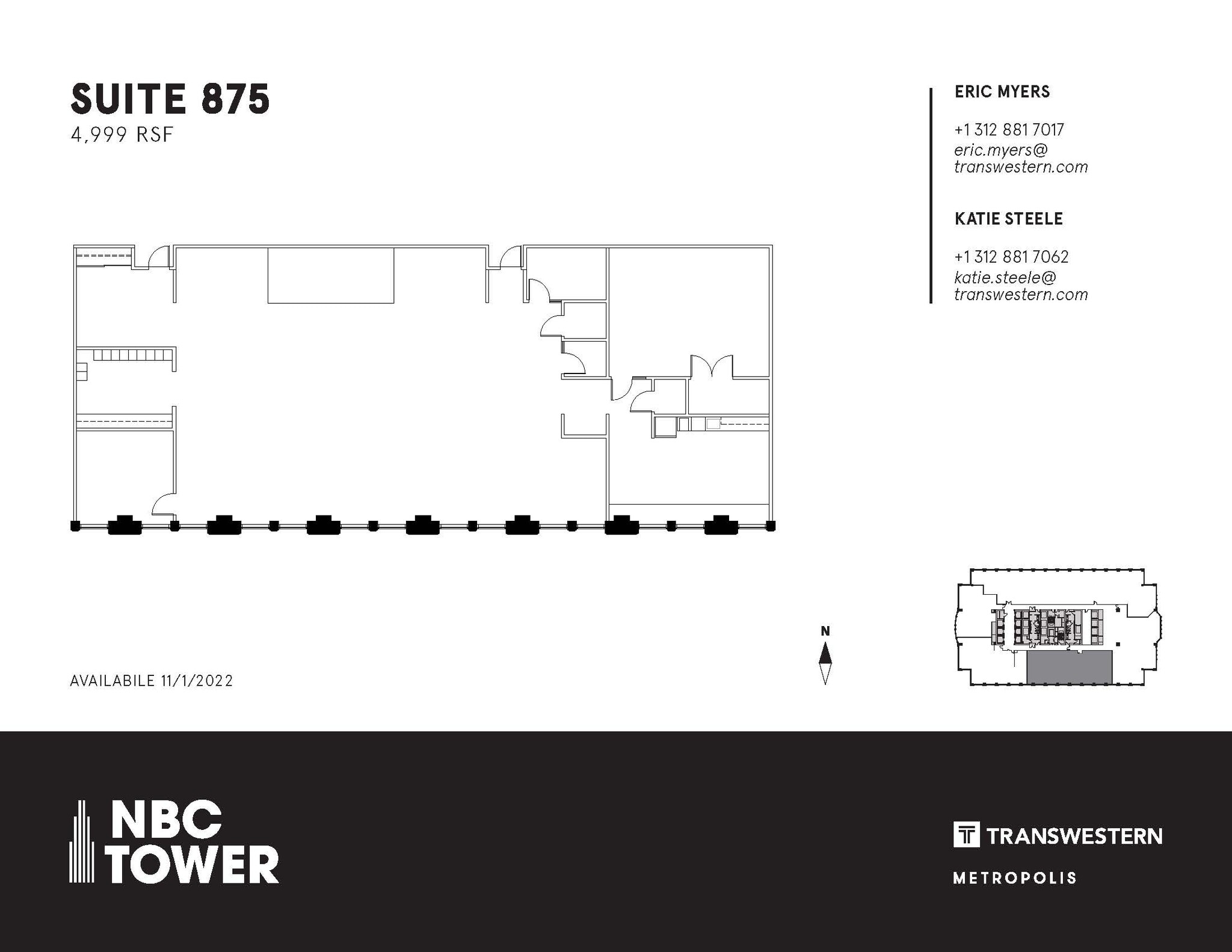 455 N Cityfront Plaza Dr, Chicago, IL à louer Plan d’étage– Image 1 sur 1
