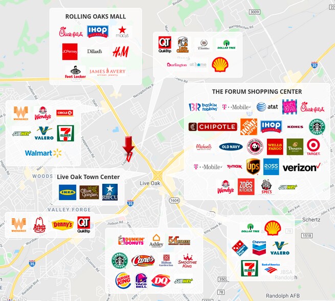 Lookout Rd & Loop 1604, San Antonio, TX à vendre - Photo de l’immeuble – Image 3 sur 6