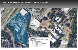 Plus de détails pour 11220 W Loop 1604 N, San Antonio, TX - Industriel/Logistique à louer