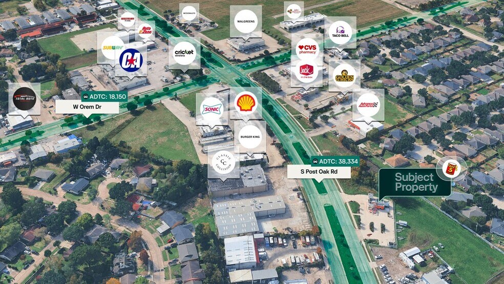 13500 S Post Oak Rd, Houston, TX à vendre - Photo de l’immeuble – Image 3 sur 3