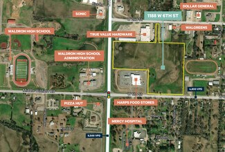 Plus de détails pour 1188 W 6th St, Waldron, AR - Terrain à vendre