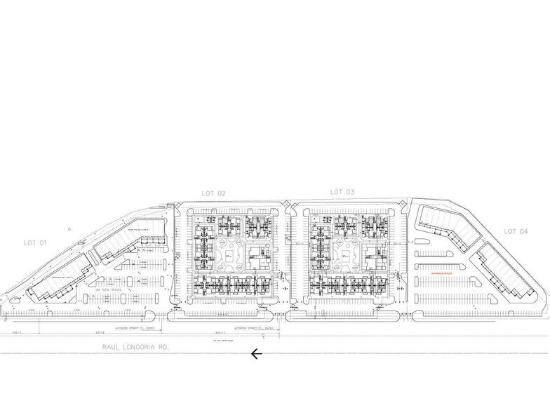 Guerlian Plaza, 0 Raul Longoria Rd, Edinburg, TX à louer - Plan de site – Image 1 sur 6