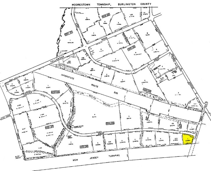 100 Gaither Dr, Mount Laurel, NJ à louer - Plan cadastral – Image 3 sur 28