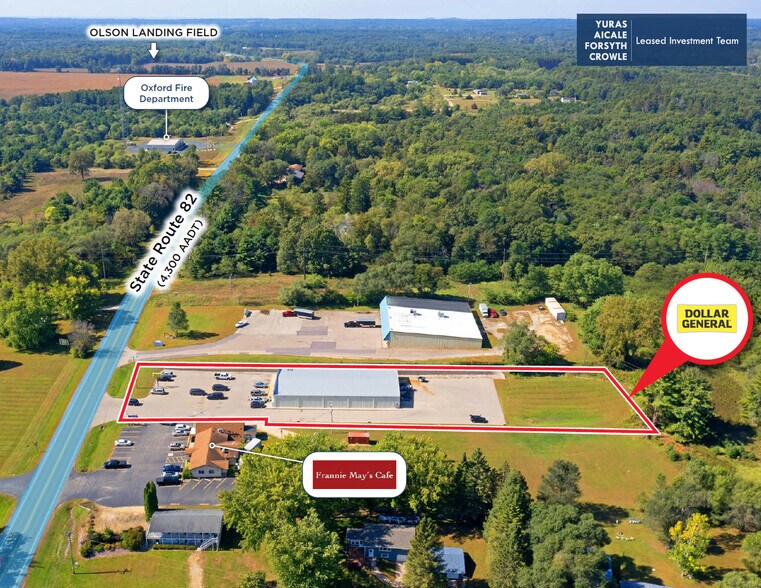 546 W Ormsby St, Oxford, WI à vendre - Aérien – Image 3 sur 6